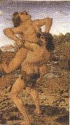 Sandro Botticelli Antonio del Pollaiolo Hercules and Antaeus (mk36) USA oil painting reproduction